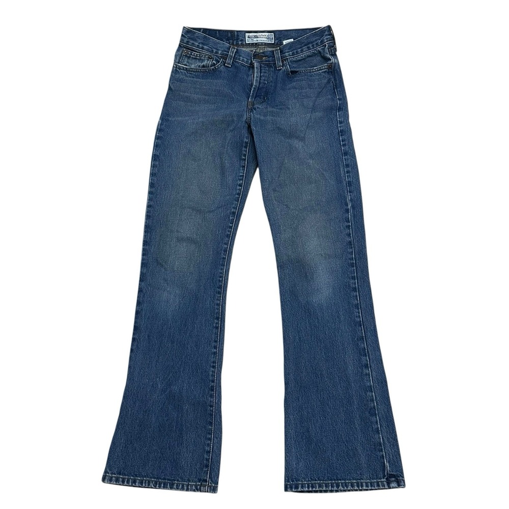 VTG Abercrombie & Fitch 1892 Jeans‎ Womens Size 28x30 Bootcut Flared Made In USA